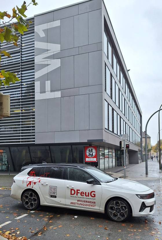 Besuch der Feuerwehr in Dortmund